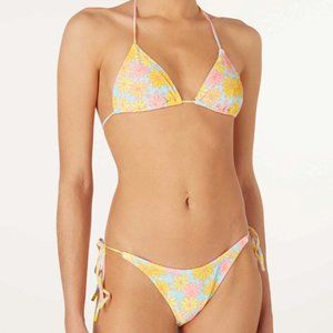 SOLD NWT Triangl Vinca Sky Floral Velvet Bikini